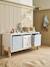 Meuble 3 cases BLANC - vertbaudet enfant 