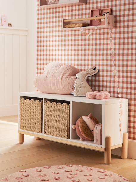 Meuble 3 cases BLANC - vertbaudet enfant 