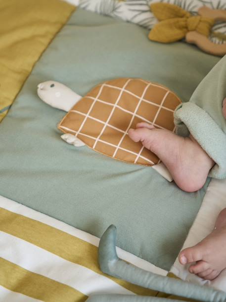 Gewatteerd tapijt / Tapijt boxachtergrond TREK meerkleurig - vertbaudet enfant 