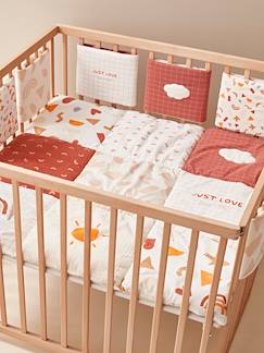 Linnengoed en decoratie-Baby beddengoed-HAPPY SKY* gewatteerd biologisch katoenen vloermat/boxbodem