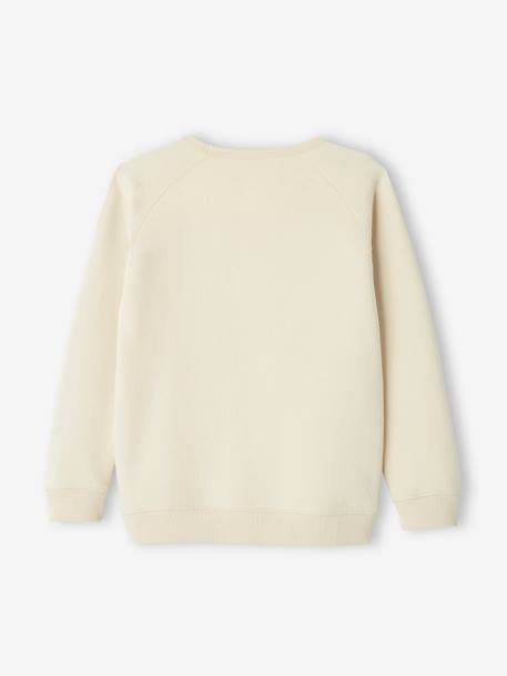 Sweat enfant 'meilleur renne de Noël' capsule famille vanille - vertbaudet enfant 