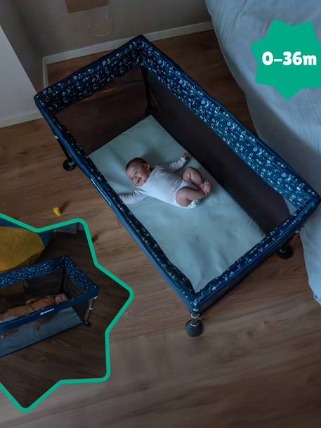 Lit Parapluie Easy Clip bleu - vertbaudet enfant 