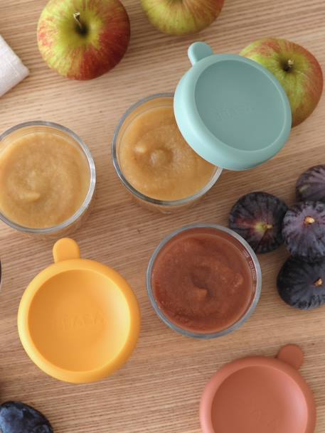 Doos met 6 inmaakpotten 250 ml BEABA meerkleurig - vertbaudet enfant 