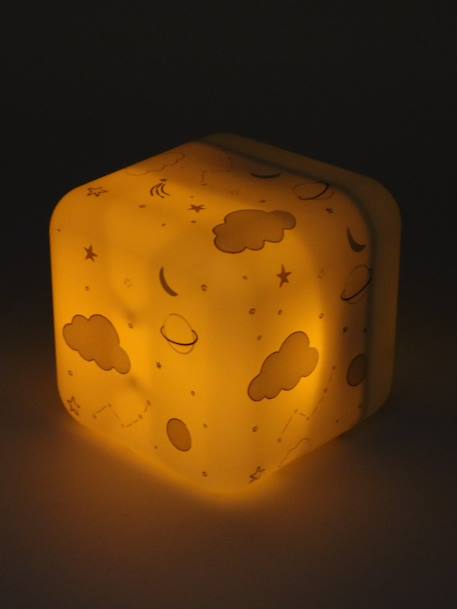 Cube B(TM) Veilleuse nomade beige - vertbaudet enfant 