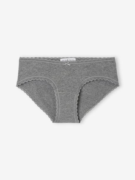 Lot de 3 shorties de grossesse en coton bio ENVIE DE FRAIDE rose pâle - vertbaudet enfant 