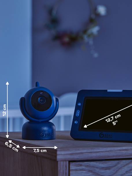 Babyfoon video Yoo Master+ HD - BABYMOOV blauw - vertbaudet enfant 
