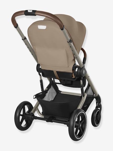 Poussette Tout-Terrain Balios S Lux 2024 - Châssis Noir et Siège Moon Black - beige+bleu+noir - vertbaudet enfant 