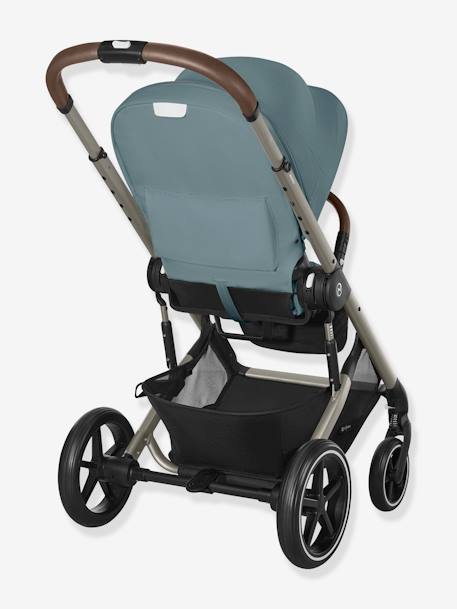 Poussette Tout-Terrain Balios S Lux 2024 - Châssis Noir et Siège Moon Black - beige+bleu+noir - vertbaudet enfant 