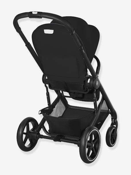 Poussette Tout-Terrain Balios S Lux 2024 - Châssis Noir et Siège Moon Black - beige+bleu+noir - vertbaudet enfant 