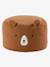 Pouf enfant Ours en sherpa camel - vertbaudet enfant 