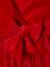 Robe Noël fille en velours et tulle brillant rouge+vert émeraude - vertbaudet enfant 