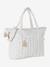 Sac à langer en gaze de coton Plume beige imprimé+blanc imprimé+IVOIRE IMPRIME+ivoire végétal+vanille - vertbaudet enfant 