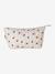 Trousse de toilette en gaze de coton bleu grisé+rose - vertbaudet enfant 