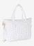 Sac à langer en gaze de coton Plume beige imprimé+blanc imprimé+IVOIRE IMPRIME+ivoire végétal+vanille - vertbaudet enfant 