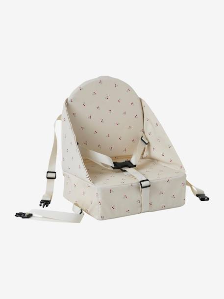 Rehausseur de chaise beige imprimé+blanc imprimé+bleu grisé+écru+GRIS+multicolore+noisette+noisette+rayé blanc+rose pâle - vertbaudet enfant 