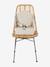 Rehausseur de chaise beige imprimé+blanc imprimé+bleu grisé+écru+GRIS+multicolore+noisette+noisette+rayé blanc+rose pâle - vertbaudet enfant 