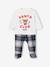 Pyjama Noël 2 pièces bébé ' Santa Club' Capsule famille écru - vertbaudet enfant 