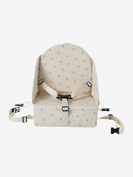 Rehausseur de chaise beige imprimé+blanc imprimé+bleu grisé+écru+GRIS+multicolore+noisette+noisette+rayé blanc+rose pâle - vertbaudet enfant 