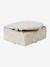 Rehausseur de chaise beige imprimé+blanc imprimé+bleu grisé+écru+GRIS+multicolore+noisette+noisette+rayé blanc+rose pâle - vertbaudet enfant 