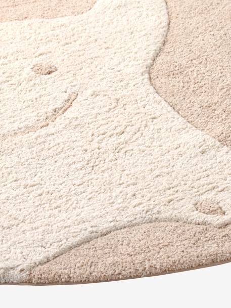 Tapis rond Éléphant écru - vertbaudet enfant 