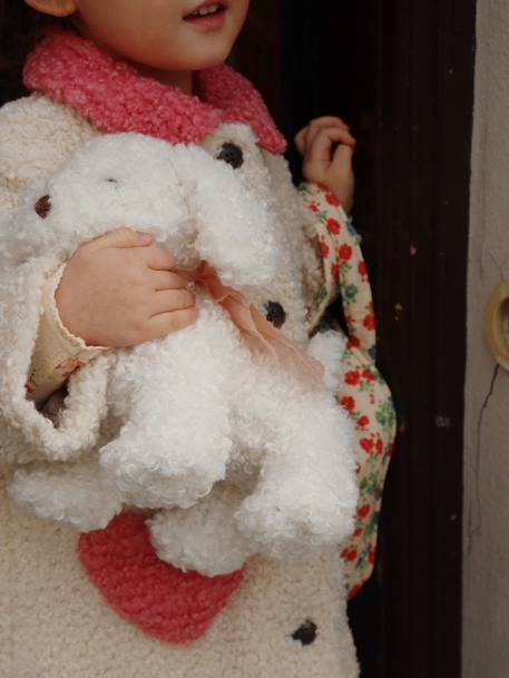 Peluche chien Yvette blanc - vertbaudet enfant 