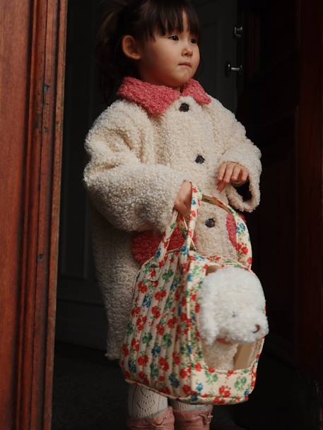 Peluche chien Yvette blanc - vertbaudet enfant 