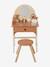 Coiffeuse + tabouret avec accessoires en bois FSC® caramel - vertbaudet enfant 