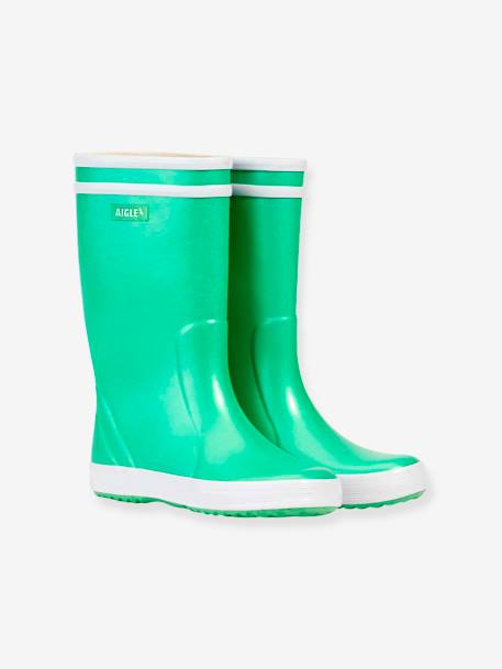 Bottes de pluie Lolly irisée vert - vertbaudet enfant 