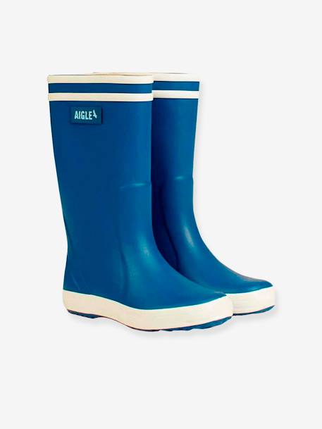 Bootes de pluie enfant Lolly Pop bleu roi - vertbaudet enfant 