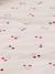 Parure housse de couette et taie d'oreiller bébé CHERRY beige imprimé - vertbaudet enfant 