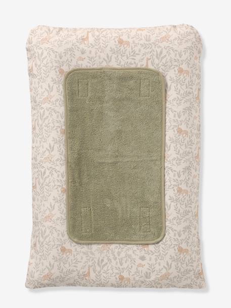 Matelas à langer + 2 tapis de change BABYLON personnalisable beige imprimé - vertbaudet enfant 