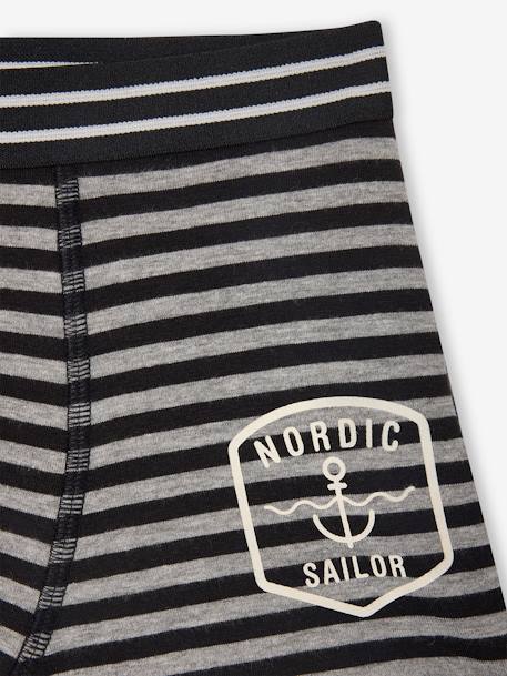Lot 5 boxers Sailor garçon rouge - vertbaudet enfant 