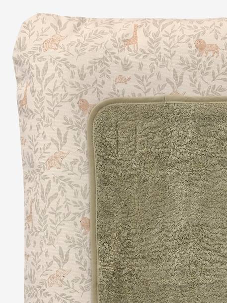 Matelas à langer + 2 tapis de change BABYLON personnalisable beige imprimé - vertbaudet enfant 