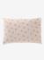 Parure housse de couette et taie d'oreiller bébé CHERRY beige imprimé - vertbaudet enfant 