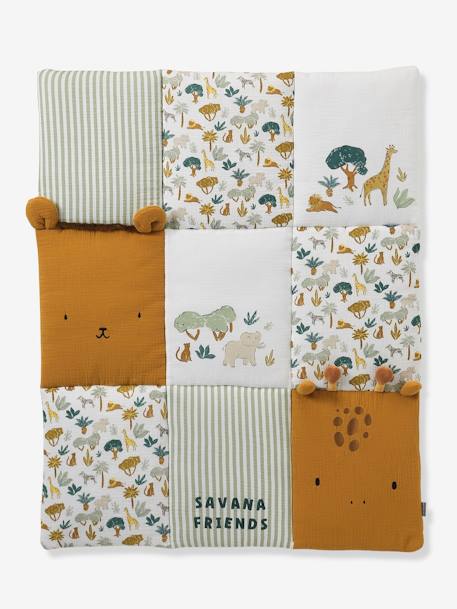 Speelkleed / parkbodem patchwork SAVANA meerkleurig - vertbaudet enfant 