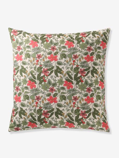 Dekbedovertrekset + kussensloop kind TROPICAL, met gerecycled katoen meerkleurig - vertbaudet enfant 