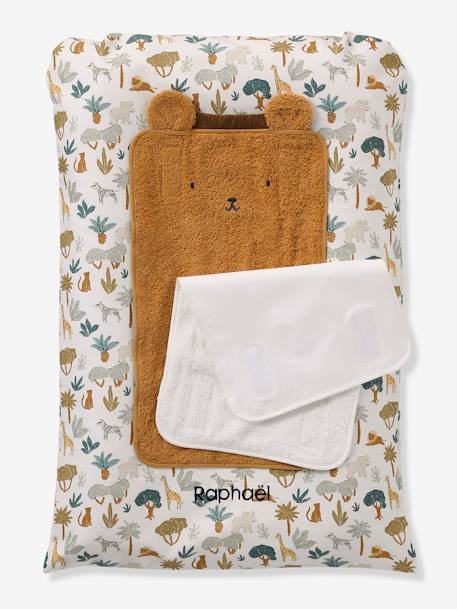 Wiegmatras + 2 verschoningstapijtjes SAVANA meerkleurig - vertbaudet enfant 