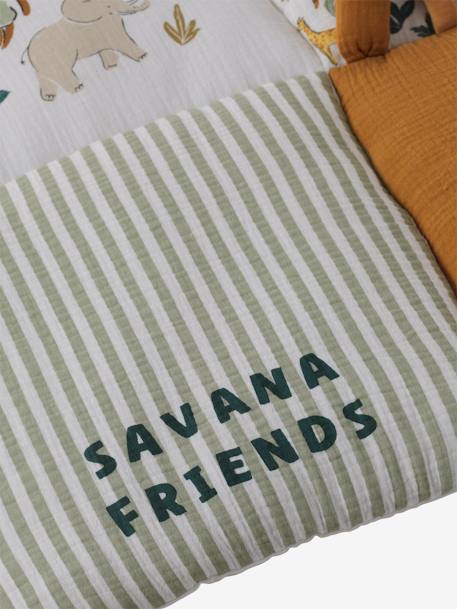 Speelkleed / parkbodem patchwork SAVANA meerkleurig - vertbaudet enfant 