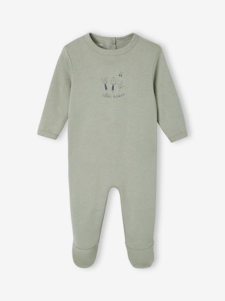 Lot de 3 pyjamas bébé mixtes Basics vert - vertbaudet enfant 