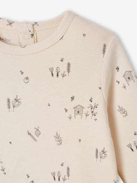 Set van 3 slaappakjes Basics groen - vertbaudet enfant 