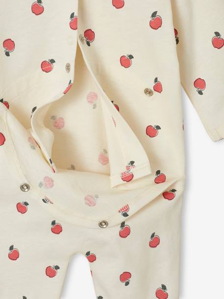 Set van 2 slaappakjes appels saliegroen - vertbaudet enfant 
