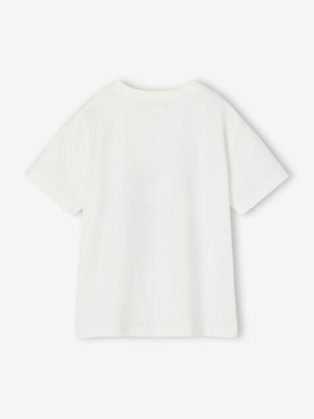 T-shirt motif graphique garçon blanc - vertbaudet enfant 