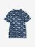 Lot de 3 t-shirts 'Baleine' garçon manches courtes bleu océan - vertbaudet enfant 
