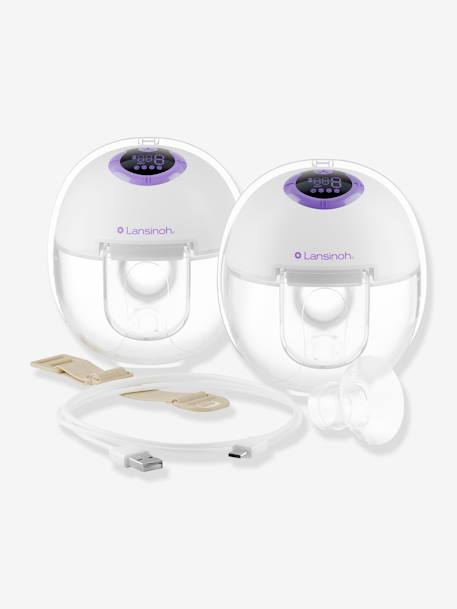 Tire-lait mains libres double violet - vertbaudet enfant 