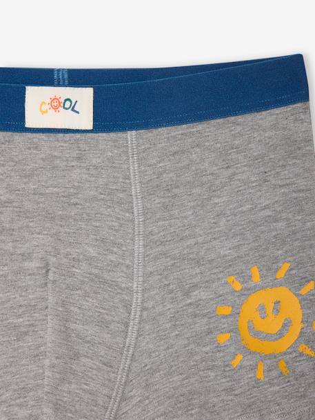 Lot de 5 boxers stretch COOL garçon bleu roi - vertbaudet enfant 
