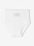 Lot de 5 culottes semainier bébé lot blanc - vertbaudet enfant 