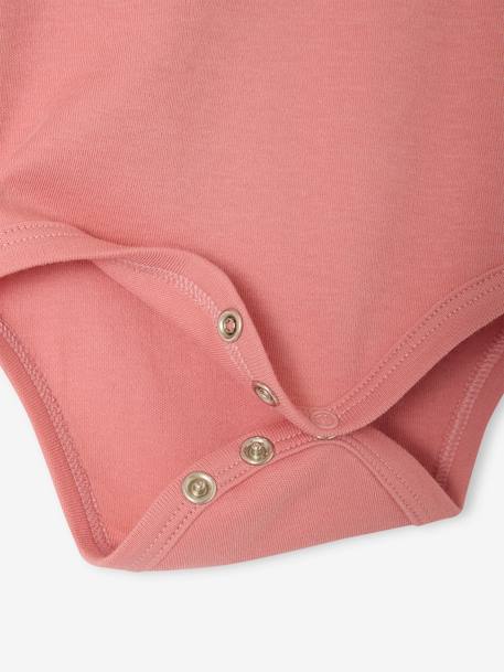 Set van 5 babyrompers met korte mouwen veel wit - vertbaudet enfant 