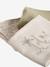 Lot de 3 langes en gaze de coton BABYLON beige imprimé - vertbaudet enfant 
