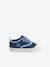 Elastische stoffen babysneakers chambrayblauw+jeansblauw - vertbaudet enfant 