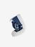 Elastische stoffen babysneakers chambrayblauw+jeansblauw - vertbaudet enfant 